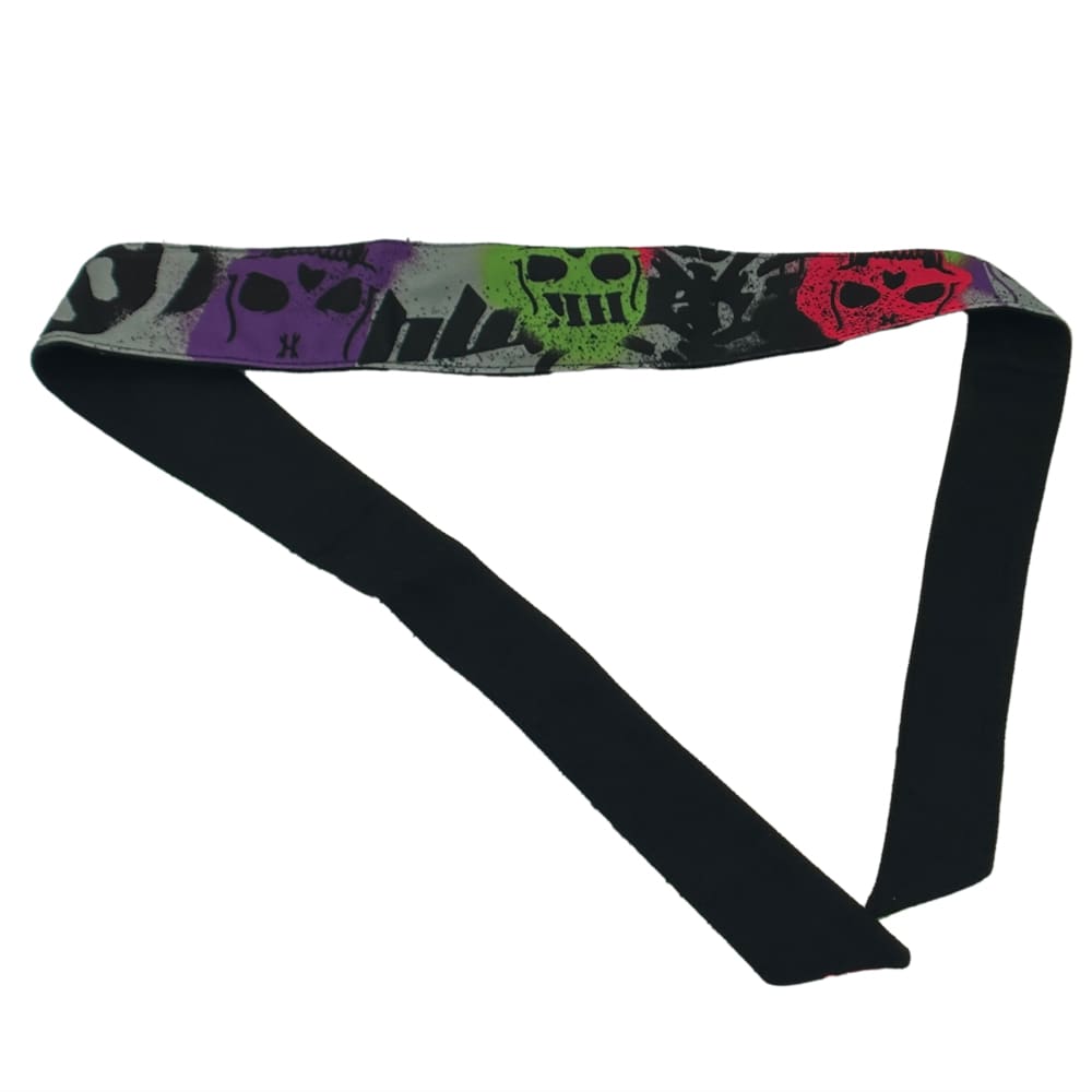 Skull-print headband