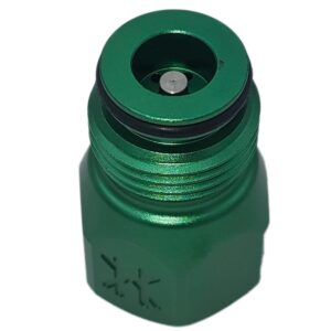 TANK REGULATOR EXTENDER - NEON GREEN