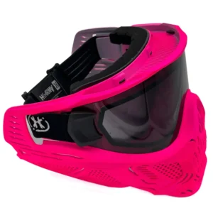 HSTL SKULL GOGGLE NEON PINK W/ SMOKE LENS